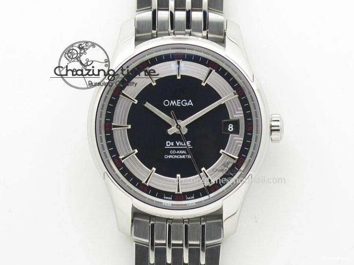 0422 De Ville Prestige Real PR RG ZF 1:1 Best Edition White Dial on Brown Leather Strap MIYOTA HighPerformance 7939